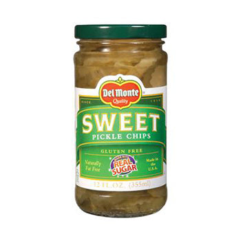 Del Monte Sweet Pickle Chips -12oz