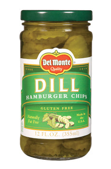 Del Monte Dill Hamburger Chips - 12oz