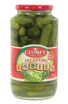 Gedney Jalapeno Babies - 32oz