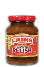Cains Sweet Tomato Hamburger Relish - 10oz