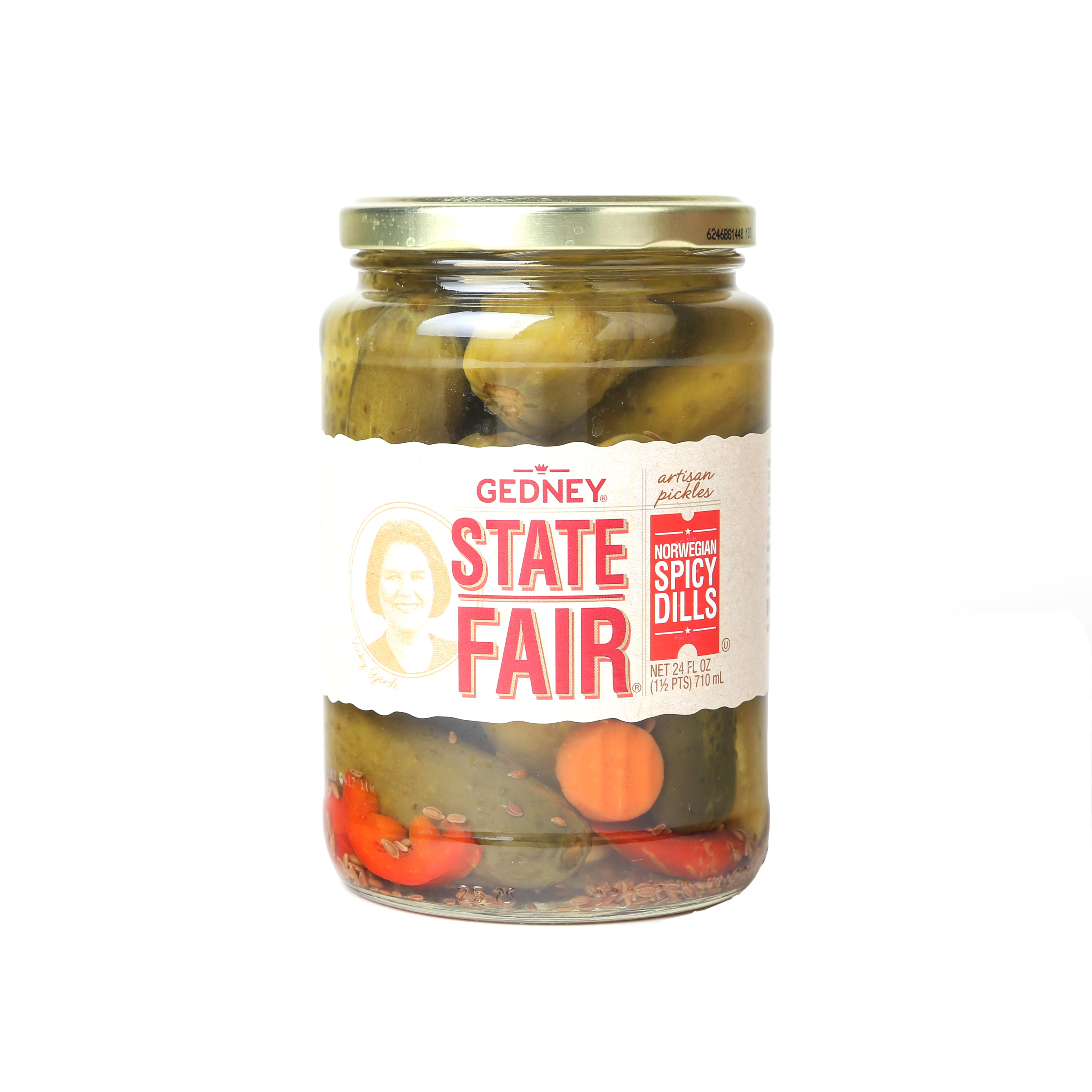 Gedney State Fair Norwegian Spicy Dills (Vicky) - 24oz – Gedney Foods